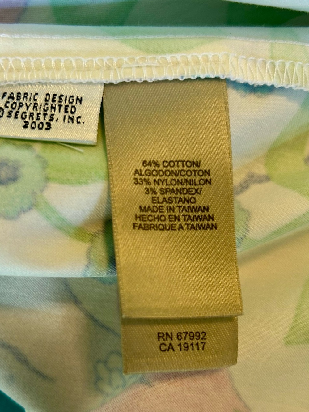 Sigrid Olsen White Floral Scoop Neck Dress with Pink, Teal & Green - Picture 7 of 7